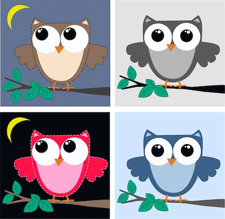 owls Stock Photo - Budget Royalty-Free & Subscription, Code: 400-05673228