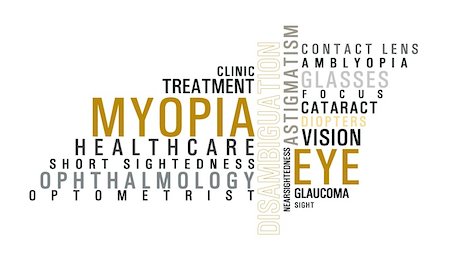 Eye disease word cloud. Illustration for articles Foto de stock - Super Valor sin royalties y Suscripción, Código: 400-05673654