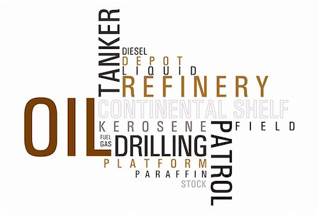 List of world oil, tags. Fotografie stock - Microstock e Abbonamento, Codice: 400-05673655