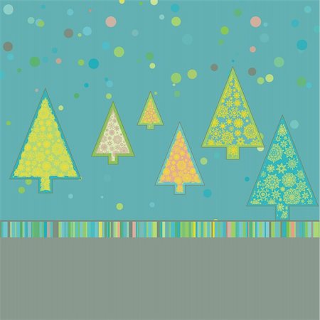 simsearch:400-05710794,k - Merry christmas greeting card. EPS 8 vector file included Fotografie stock - Microstock e Abbonamento, Codice: 400-05686220