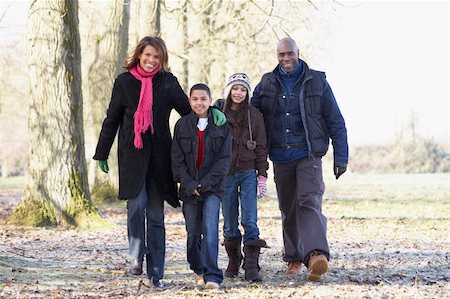 simsearch:400-05676627,k - Family On Autumn Walk In Countryside Stock Photo - Budget Royalty-Free & Subscription, Code: 400-05686738