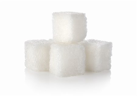 sugar cube on white - Sugar cube isolated on a white background Stock Photo - Budget Royalty-Free & Subscription, Code: 400-05687364