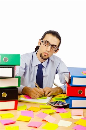 simsearch:400-05687698,k - Businessman frustrated in the office Stock Photo - Budget Royalty-Free & Subscription, Code: 400-05687690