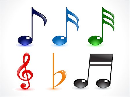 music notes Stock Photo - Budget Royalty-Free & Subscription, Code: 400-05687938