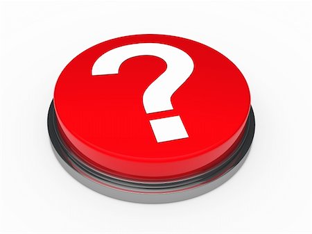 simsearch:400-05906315,k - 3d button red with question mark sign Stock Photo - Budget Royalty-Free & Subscription, Code: 400-05688229