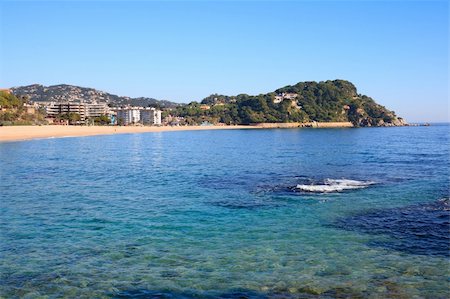 Fenals beach at Lloret de Mar (Costa Brava, Catalonia, Spain) Stock Photo - Budget Royalty-Free & Subscription, Code: 400-05688269