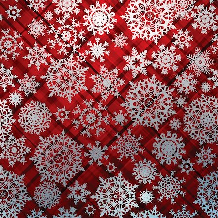 simsearch:400-05710794,k - Christmas pattern snowflake background. EPS 8 vector file included Fotografie stock - Microstock e Abbonamento, Codice: 400-05680362