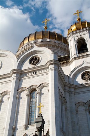 simsearch:400-05306541,k - The Cathedral of Christ the Savior, Moscow 2011, Russia Stock Photo - Budget Royalty-Free & Subscription, Code: 400-05680458