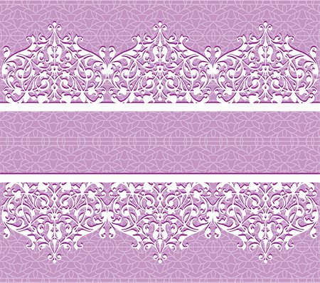 simsearch:400-04333971,k - Floral purple vector seamless lace pattern with flowers. Lace background. Endless floral texture for textile. Stock Photo - Budget Royalty-Free & Subscription, Code: 400-05680564