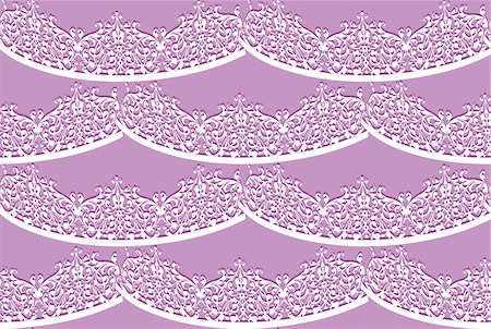 simsearch:400-04350548,k - Floral purple vector seamless lace pattern with flowers. Lace background. Endless floral texture for textile. Stockbilder - Microstock & Abonnement, Bildnummer: 400-05680563