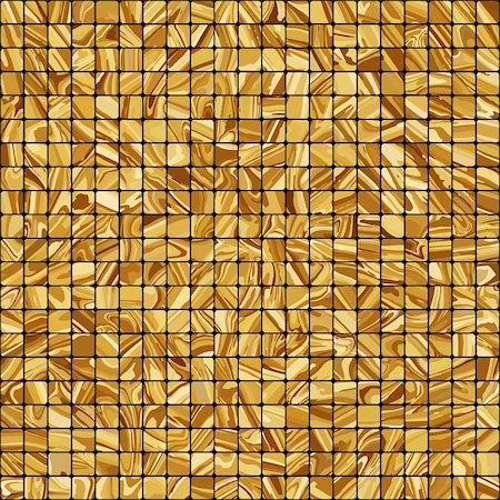 simsearch:400-05704498,k - Gold mosaic background. EPS 8 vector file included Photographie de stock - Aubaine LD & Abonnement, Code: 400-05681022