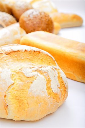 Assorted bread Stock Photo - Budget Royalty-Free & Subscription, Code: 400-05681142
