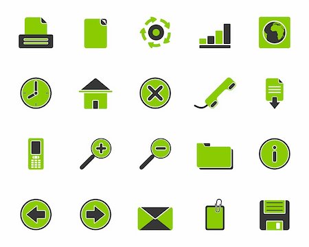 Web icons Stock Photo - Budget Royalty-Free & Subscription, Code: 400-05681262