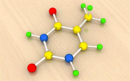 3D DNA Component thymine Molecule Fotografie stock - Microstock e Abbonamento, Codice: 400-05682688