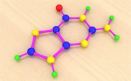 dna model - 3D DNA Component GUANINE Molecule Stock Photo - Budget Royalty-Free & Subscription, Code: 400-05682681