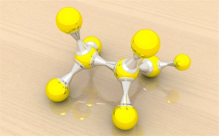 3D rendering of alcohol (ethanol) molecule C2H5OH on a wooden background Fotografie stock - Microstock e Abbonamento, Codice: 400-05682703