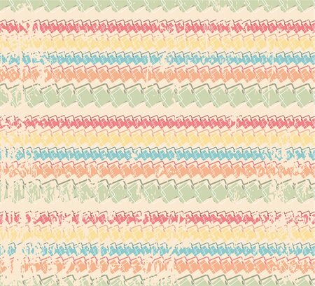 Retro color vector grange seamless pattern. vintage striped background.  Endless texture for textile. Stock Photo - Budget Royalty-Free & Subscription, Code: 400-05682884