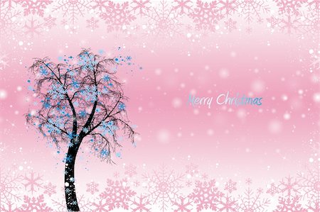 simsearch:400-05117036,k - Beautiful christmas decoration with floral and snowflakes Foto de stock - Super Valor sin royalties y Suscripción, Código: 400-05683149