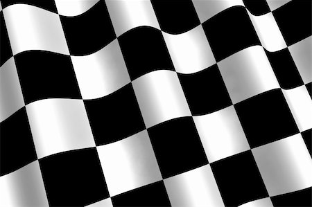 A Colourful 3d Rendered Chequered Flag Concept Illustration Stock Photo - Budget Royalty-Free & Subscription, Code: 400-05683656
