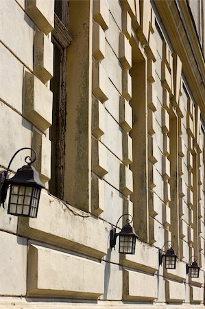 pergamepaper (artist) - vintage lights on a facade Photographie de stock - Aubaine LD & Abonnement, Code: 400-05683899