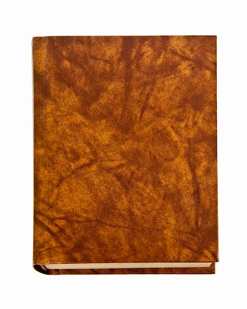 elenathewise (artist) - Old blank hardcover leather bound book isolated on white background Stock Photo - Budget Royalty-Free & Subscription, Code: 400-05695706