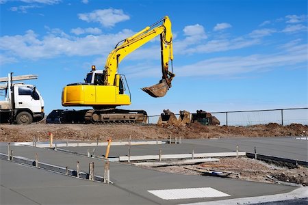 Construction on a new sidewalk and pedestrian crosswalk Stock Photo - Budget Royalty-Free & Subscription, Code: 400-05696334