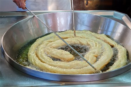 sergioua (artist) - Frying bagel, donuts, bagels, pretzels, bagel, Photographie de stock - Aubaine LD & Abonnement, Code: 400-05696339