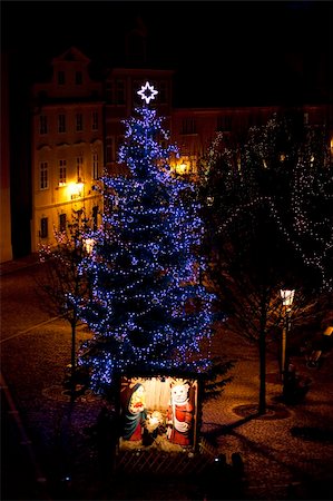 Kampa at night, Prague, Czech Republic Stock Photo - Budget Royalty-Free & Subscription, Code: 400-05696434