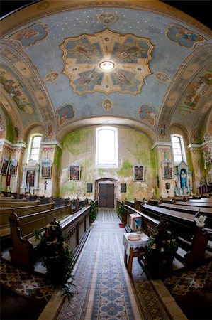 simsearch:400-05388385,k - interior of church, Orlicke Zahori, Czech Republic Fotografie stock - Microstock e Abbonamento, Codice: 400-05696443