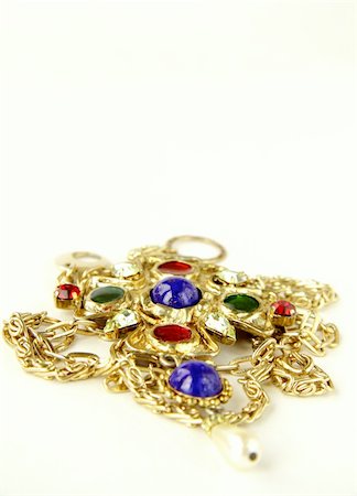 simsearch:400-04833598,k - gold jewelry and chains Foto de stock - Super Valor sin royalties y Suscripción, Código: 400-05699196