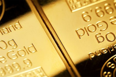 Background of fine gold in close up Stockbilder - Microstock & Abonnement, Bildnummer: 400-05699527