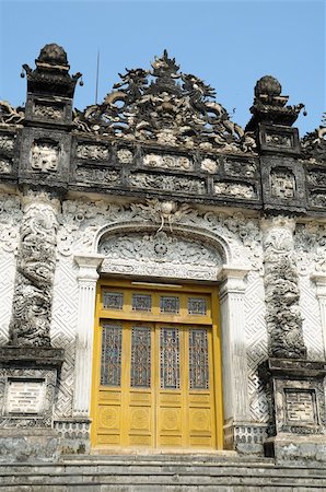 Tomb of Emperor Khai Dinh, Hue, Vietnam Stock Photo - Budget Royalty-Free & Subscription, Code: 400-05690444