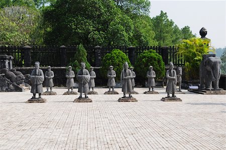 Tomb of Emperor Khai Dinh, Hue, Vietnam Stock Photo - Budget Royalty-Free & Subscription, Code: 400-05690461