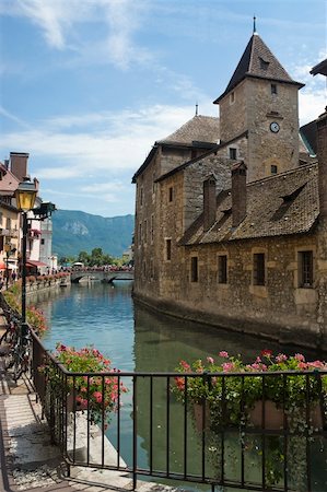 annecy city of france located in haute-savoie alps near frequently visited by tourists Stock Photo - Budget Royalty-Free & Subscription, Code: 400-05691564