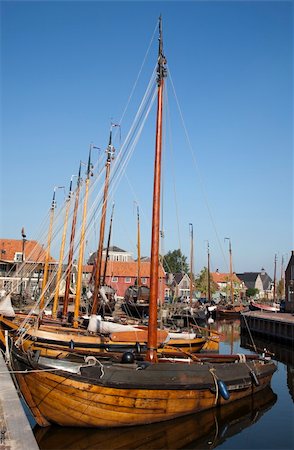 rbouwman (artist) - harbour of a old dutch harbour Stock Photo - Budget Royalty-Free & Subscription, Code: 400-05691879