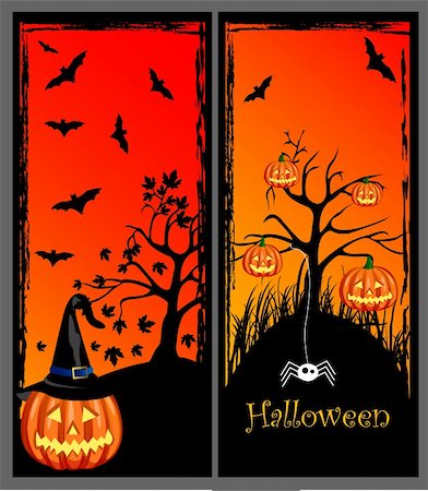 simsearch:400-05692673,k - halloween banners Stockbilder - Microstock & Abonnement, Bildnummer: 400-05692673