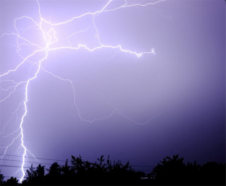 storm lightning - Lightning Stock Photo - Budget Royalty-Free & Subscription, Code: 400-05692800
