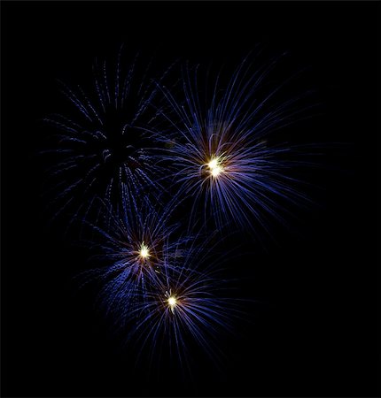 simsearch:400-05692958,k - Firework display against black sky Foto de stock - Super Valor sin royalties y Suscripción, Código: 400-05692956