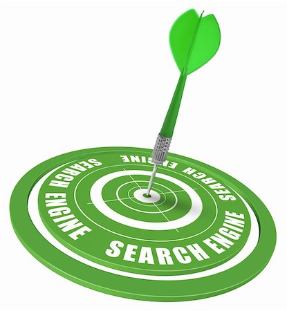 target and dart symbol of a keyword search in a search engine Stock Photo - Budget Royalty-Free & Subscription, Code: 400-05704462