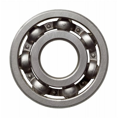 rust cars - Used metal ball bearing, isolated. Stock Photo - Budget Royalty-Free & Subscription, Code: 400-05705765