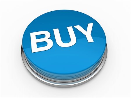 3d button buy blue press push click Stock Photo - Budget Royalty-Free & Subscription, Code: 400-05700805