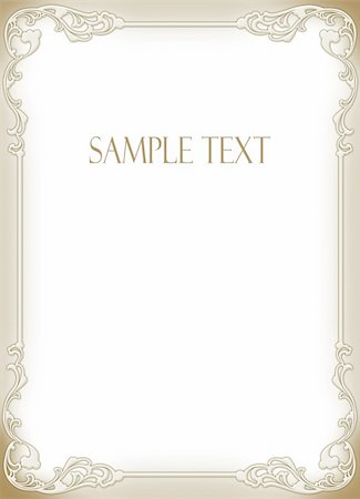 simsearch:400-05886853,k - Beautiful frame with decorative detail and revenge for text Stock Photo - Budget Royalty-Free & Subscription, Code: 400-05701163