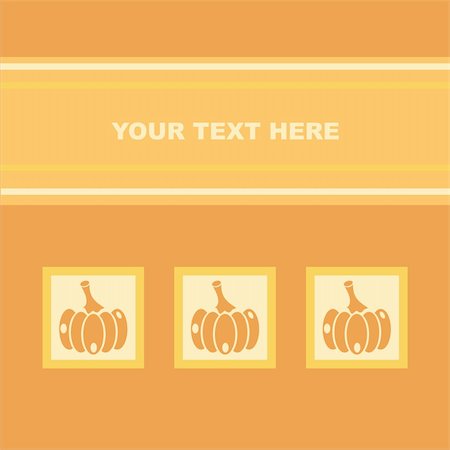 simsearch:400-05709481,k - cute pumpkins card Stock Photo - Budget Royalty-Free & Subscription, Code: 400-05701515