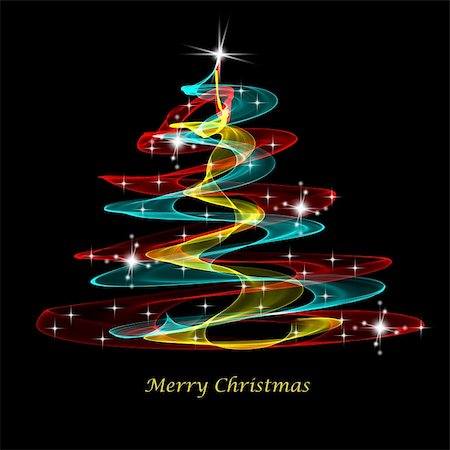 Beautiful decoration background of Merry Christmas Stock Photo - Budget Royalty-Free & Subscription, Code: 400-05702866