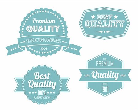 Old blue retro vintage labels - premium quality Stock Photo - Budget Royalty-Free & Subscription, Code: 400-05715736