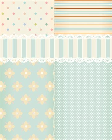 simsearch:400-05735209,k - Vector background in style shabby chic Stock Photo - Budget Royalty-Free & Subscription, Code: 400-05715815