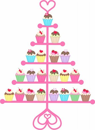 simsearch:400-04815752,k - cupcakes Stock Photo - Budget Royalty-Free & Subscription, Code: 400-05716061