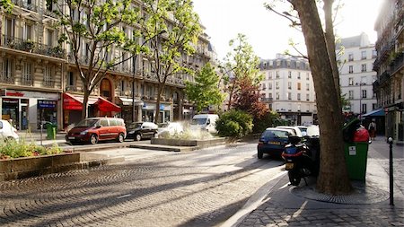 Morning in a Paris Stock Photo - Budget Royalty-Free & Subscription, Code: 400-05719241