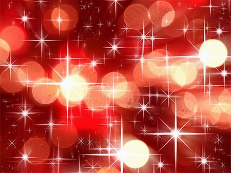 simsearch:400-05719903,k - Abstract of bright star and red tone bokeh for Christmas web page background Stock Photo - Budget Royalty-Free & Subscription, Code: 400-05719904