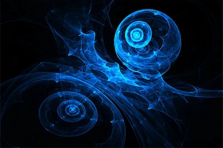 electric sparks - Blue sphere on the black background Stock Photo - Budget Royalty-Free & Subscription, Code: 400-05710673